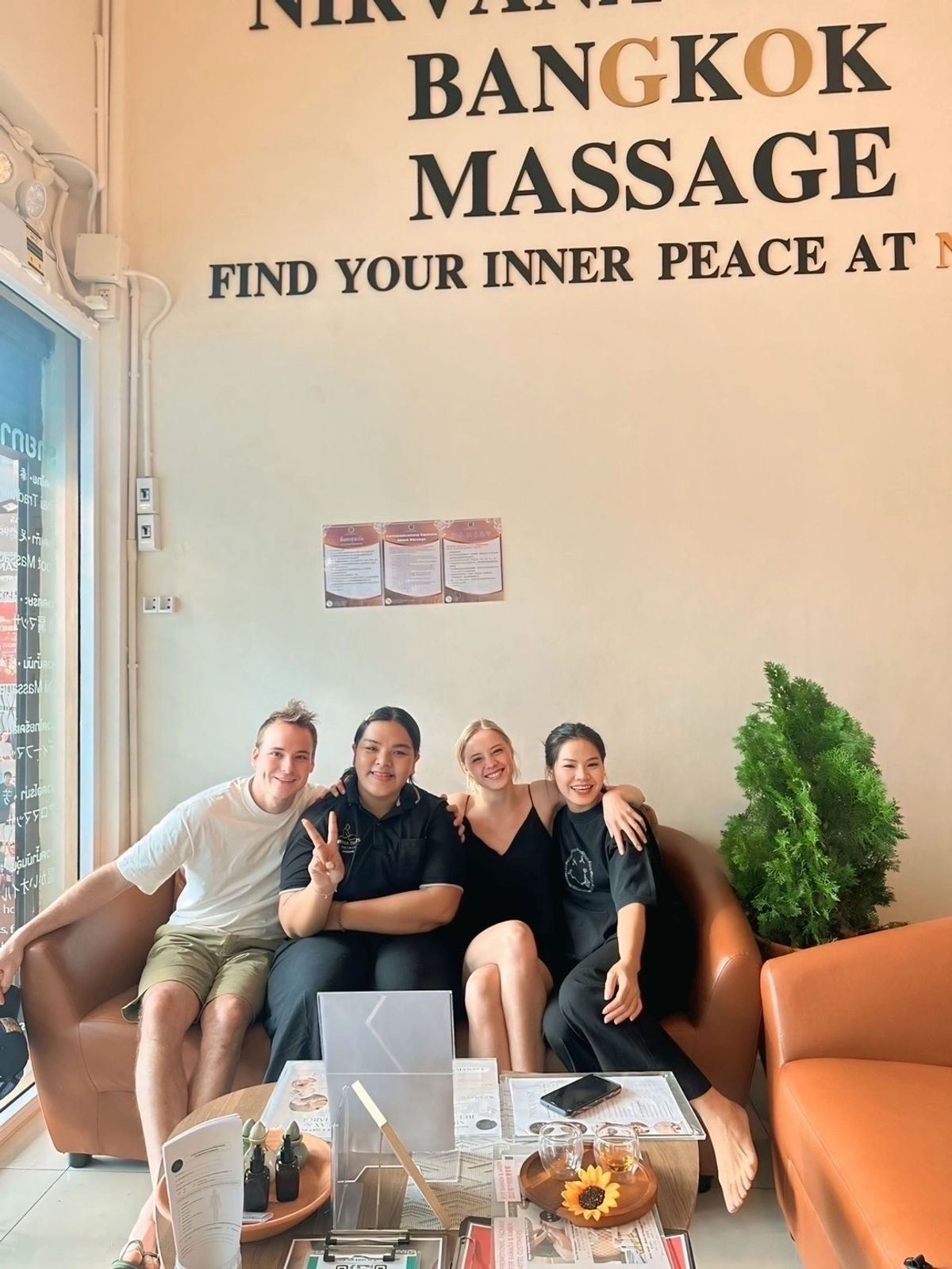 Thai massage room